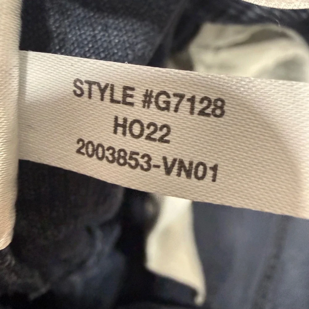J.Crew Mens 484 Slim Fit Corduroy Pants Navy Blue 30x29 Stretch Cotton Casual